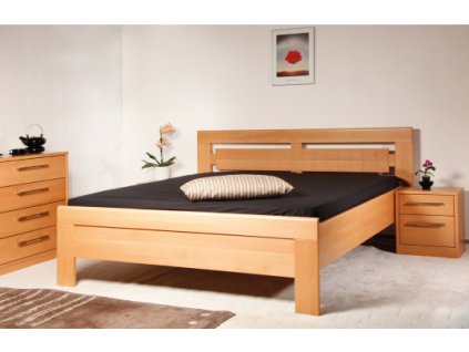 Buková masivní postel ARLETA 3