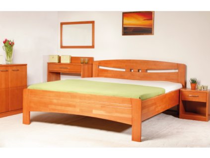 Buková masivní postel EVITA 1