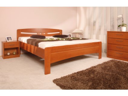 Buková masivní postel EVITA 6