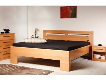 Masivní buková postel VAREZZA 3