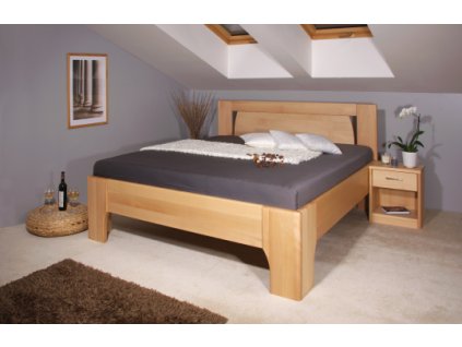 Masivní buková postel OLYMPIA 1
