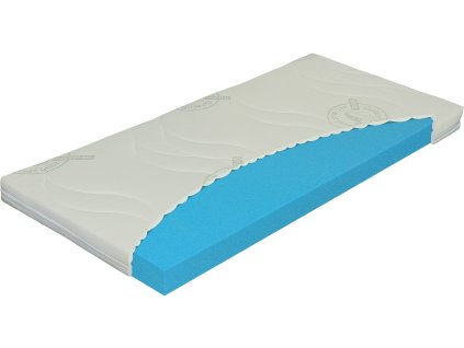 Matrace BABY comfort - monoblok ze studené pěny, 60 x 120 cm, pratelný potah