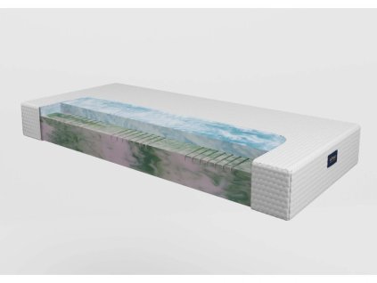 DAILY SPORT zdravotní pěnová matrace - středně tvrdá, 7 anatomických zón, PremioPUR®