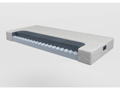 EMMA SPECIAL pěnová matrace - partnerská, tvrdší a středně tvrdá, 7 zón