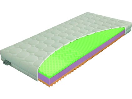 Matrace KLASIK plus - sendvičová, pěna Eliocell, vyšší tuhost
