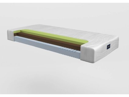 LILY ANN pěnová matrace - středně tvrdá, 4 tuhosti, paměťová pěna