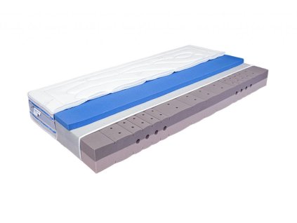 Matrace MESTE KOMBI hard/med 23 cm, studená pěna, 4 tuhosti, 150 kg