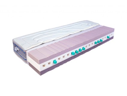 Matrace MESTE KOMFORT hard/med, výška 26 cm, studená pěna 55 kg/m³