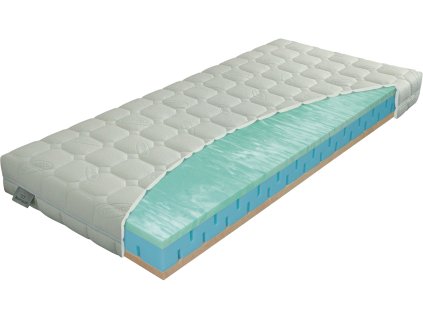 Partnerská sendvičová matrace Biogreen 18, 20, 24, tuhá a měkká strana, potah Lyocell