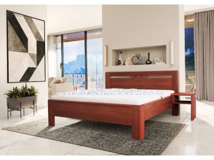 Masivní buková postel Matrix 3