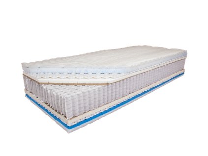 Luxusní matrace Mabo MAXIMA SOFT, pružinová, 34 cm (Potah Seacell, Rozměr 100x200 cm)
