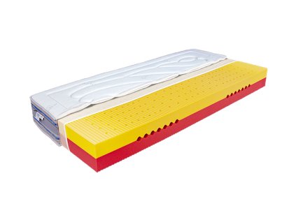 Matrace Mabo MATY pěnová, 22 cm (Potah Tencel, Rozměr 181-200x200 cm)