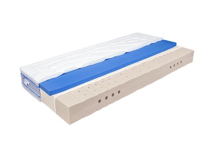 Matrace Mabo MESTE SOFT 26 cm pěnová (Potah Tencel, Rozměr 141-180x200 cm, Lehací vrstva Eucafeel HR foam)