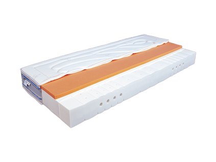 Matrace Mabo MESTE XXL 26 cm pěnová (Potah Bio bavlna, Rozměr 141-180x200 cm, Lehací vrstva Eucafeel HR foam)