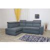 Moderní čalouněná rohová sedací souprava Valerie s úložným prostorem