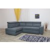 Moderní čalouněná rohová sedací souprava Valerie s úložným prostorem