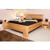 Buková masivní postel DELUXE 2
