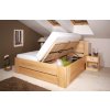 Masivní buková postel OLYMPIA 2