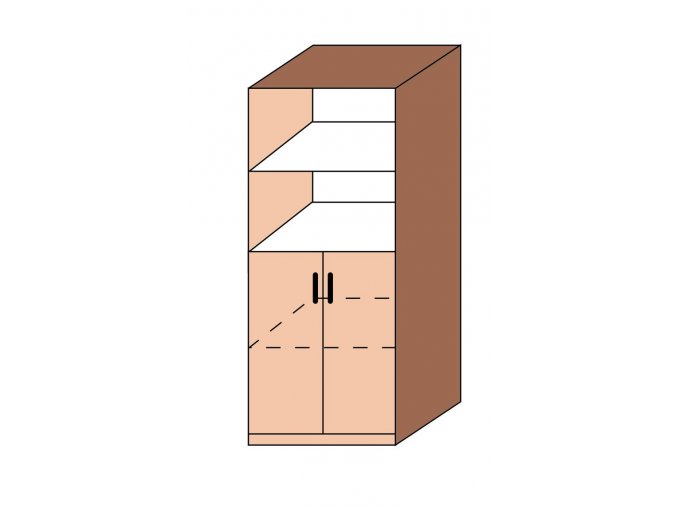 Skříň kombinovaná EFEKT ET-25