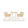 diemmebi urbantime outdoor furniture picnic table benches with linking plates