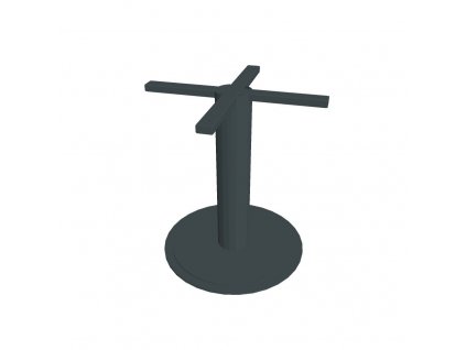 Noha centrální kruh 45 cm, v=52,5 cm - CNK 525 450