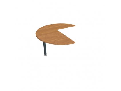 Stůl jednací levý podél ø 120 cm - FP 22 L P