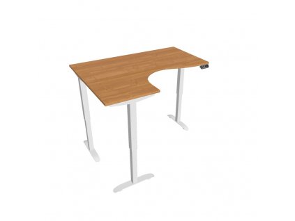 Ergo elektr. stav. stůl 160 x 120 cm, pravý, paměť. ovlad. - MST 2M 2005 P