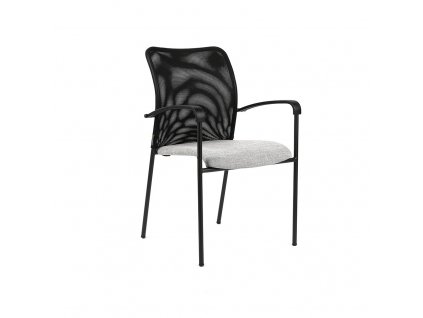 Jednací židle, F85 černá - TRITON BLACK SL