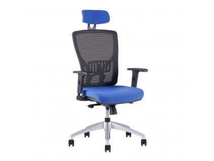 Kancelářská židle s podhlavníkem, 2628, černá - HALIA MESH SP