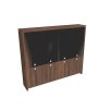 Skříň čtyřdveřová, zavřená - skleněné dveře - A 5 4 01