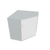 Skříň vnitřní roh pravá 76,8 cm - SRV 2 01 P