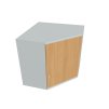 Skříň vnitřní roh pravá 76,8 cm - SRV 2 01 P H