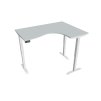 Ergo elektr. stav. stůl 160 x 120 cm, levý, paměť. ovlad. - MST 2M 2005 L
