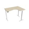 Ergo elektr. stav. stůl 160 x 120 cm, levý, paměť. ovlad. - MST 2M 2005 L