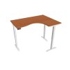 Ergo elektr. stav. stůl 160 x 120 cm, levý, paměť. ovlad. - MST 2M 2005 L