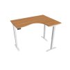 Ergo elektr. stav. stůl 160 x 120 cm, levý, paměť. ovlad. - MST 2M 2005 L