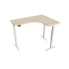 Ergo elektr. stav. stůl 160 x 120 cm, levý, paměť. ovlad. - MST 2M 60 L