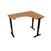 Ergo elektr. stav. stůl 160 x 120 cm, levý, paměť. ovlad. - MST 2M 60 L