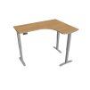 Ergo elektr. stav. stůl 160 x 120 cm, levý, paměť. ovlad. - MST 2M 60 L