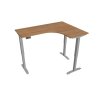 Ergo elektr. stav. stůl 160 x 120 cm, levý, paměť. ovlad. - MST 2M 60 L