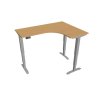 Ergo elektr. stav. stůl 160 x 120 cm, levý, paměť. ovlad. - MST 3M 60 L