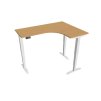Ergo elektr. stav. stůl 160 x 120 cm, levý, paměť. ovlad. - MST 3M 60 L