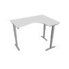 Ergo elektr. stav. stůl 160 x 120 cm, levý, stand. ovlad. - MST 2 2005 L