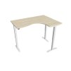 Ergo elektr. stav. stůl 160 x 120 cm, levý, stand. ovlad. - MST 2 2005 L