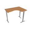 Ergo elektr. stav. stůl 160 x 120 cm, levý, stand. ovlad. - MST 2 2005 L