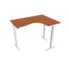 Ergo elektr. stav. stůl 160 x 120 cm, levý, stand. ovlad. - MST 2 2005 L