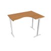Ergo elektr. stav. stůl 160 x 120 cm, levý, stand. ovlad. - MST 2 2005 L