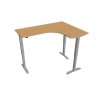 Ergo elektr. stav. stůl 160 x 120 cm, levý, stand. ovlad. - MST 2 60 L