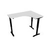 Ergo elektr. stav. stůl 160 x 120 cm, levý, stand. ovlad. - MST 2 60 L