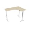 Ergo elektr. stav. stůl 160 x 120 cm, levý, stand. ovlad. - MST 2 60 L